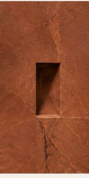 Terracotta stone niche